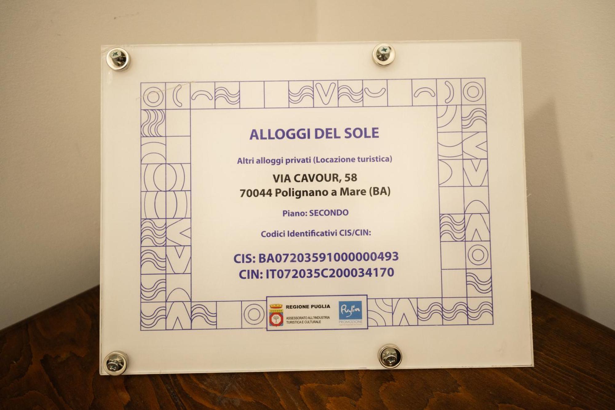 פולינאנו א מארה Alloggi Del Sole מראה חיצוני תמונה